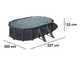 Gre Granada Ovalbecken 500x300x132cm - Stahlwandpool