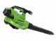 Greenworks GD48BVII - Akku-Laubsauger &amp; Laubbl&auml;ser - 48V - SOLO - OHNE AKKU und LADEGER&Auml;T