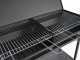 Seven Italy Vulcano Big - Holzkohlegrill aus Schmiedeeisen - 2x 47,5x37cm