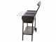Seven Italy Vulcano Big - Holzkohlegrill aus Schmiedeeisen - 2x 47,5x37cm