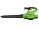 Greenworks GD48BVIIK4- Akku-Laubbl&auml;ser/Laubsauger,  48V/4Ah