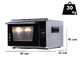 Effeuno Easy Pizza Evolution P134A - Pizzaofen - 2800 W