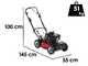 Marina Systems GRINDER 4x4 SH PRO - Rasenm&auml;her mit Rasenantrieb  - Honda GXV 160 Motor