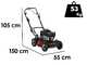 Marina Systems GRINDER 4X4 SKW - Rasenm&auml;her mit Radantrieb - Kawasaki-Motor FJ180V - Schnittbreite 52cm