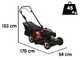 Marina Systems 4 MAXI 52 SH - Rasenm&auml;her mit Radantrieb- 4 in 1 - Honda-Motor GCVx 200