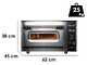 Calory Forni CF62E Mastro - Elektrischer Hochkammer-Pizzaofen