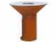 Icon 100 Grill aus Corten