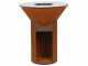 Icon 100 Grill aus Corten