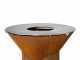 Icon 100 Grill aus Corten