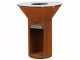 Icon 100 Grill aus Corten