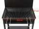 Seven Italy Stromboli Large - Holzkohlegrill aus schwerem Eisen - 57,5x37cm