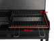 Seven Italy Polifemo Big - Holzkohlegrill aus schwerem Eisen - 2x 47,5x37cm