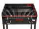 Seven Italy Stella Eco Medium - Holzkohlegrill aus hochwertigem Eisen - 57,5x37cm