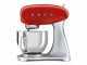 Smeg SMF02RDEU Rot - Planetenkneter - Edelstahlsch&uuml;ssel 4,8 Liter