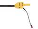 Lisam Swing - Elektrischer Akku-Olivenr&uuml;ttler - Feste Stange - 240 cm - 12V 56Ah Akku