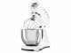 Smeg Full Color wei&szlig; - K&uuml;chenmaschine  - Edelstahlsch&uuml;ssel 4,8 Liter