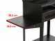 Seven Italy Stella Small - Holzkohlegrill aus hochwertigem Eisen - 47,5x37cm