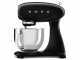 Smeg Full Color schwarz - K&uuml;chenmaschine - Edelstahl-Sch&uuml;ssel 4,8 Liter