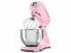 SMEG Full Color Pink - K&uuml;chenmaschine - Edelstahlsch&uuml;ssel 4,8 Liter