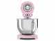 SMEG Full Color Pink - K&uuml;chenmaschine - Edelstahlsch&uuml;ssel 4,8 Liter