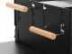 Seven Italy Calypso -  Kohlegrill aus schwerem Eisen - 70,5x22cm