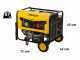 Stanley SG 5600B - Benzin Stromerzeuger - AVR - 5.5 kW - Dauerbetrieb 5.0 kW 400V