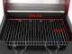 Seven Italy Eliseo Medium - Kohlegrill mit Grillrost - 57,5x37cm