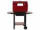 Seven Italy Eliseo Medium - Kohlegrill mit Grillrost - 57,5x37cm