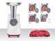 Beper P102ROB200 - Elektrischer Multifunktions-Fleischwolf - Tomatenpresse