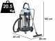 Nilfisk VL100-75 EU GO - Profi Staubsauger - Beh&auml;lter aus Edelsthal 75 l - 2000W