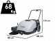 Nilfisk SW750 - Selbstfahrende Kehrmaschine mit Kehrgutbeh&auml;lter 12V - 46Ah