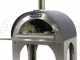 Holzpizzaofen f&uuml;r den Au&szlig;enbereich Cibus INOX - 4 Pizzen