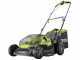 Ryobi RY18LM37A-240 - Akku Rasenm&auml;her - Schnittbreite 37 cm - 2x18V/4Ah