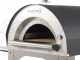 Pizza Holzofen f&uuml;r drau&szlig;en  Cibus INOX - Backf&auml;higkeit: 5 Pizzen