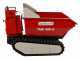 GeoTech-Pro TMD 400 H - Akku Mini Raupendumper 48V 15Ah - hydraulisches Kippen