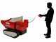 GeoTech-Pro TMD 400 H - Akku Mini Raupendumper 48V 15Ah - hydraulisches Kippen