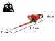 Blue Bird HT 23-70 - Akku-Heckenschere 50,4V/5Ah - Schwert 70cm