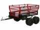 GeoTech-Pro E-Truck 600 - Batteriebetriebene Schubkarre mit Anh&auml;nger - Akku 48V 15Ah
