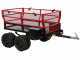 GeoTech-Pro E-Truck 600 - Batteriebetriebene Schubkarre mit Anh&auml;nger - Akku 48V 15Ah