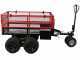GeoTech-Pro E-Truck 600 - Batteriebetriebene Schubkarre mit Anh&auml;nger - Akku 48V 15Ah