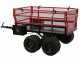 GeoTech-Pro E-Truck 600 - Batteriebetriebene Schubkarre mit Anh&auml;nger - Akku 48V 15Ah