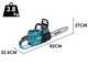 Makita XGT UC023GZ - Elektrische Akku-Kettens&auml;ge 40V - Schwert 40cm - OHNE AKKU UND LADEGER&Auml;T