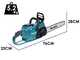Makita XGT UC022G - Elektrische Akku-Kettens&auml;ge - Schwert 35cm - 40V/5Ah