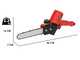 Blue Bird PS 22-40 + CS22-08 - Kit mit Gartenschere + Akku-Hochentaster - 43.2V 4Ah