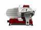 G3 Ferrari Emilia 250 Rosso - Aufschnittmaschine mit 250 mm Edelstahlklinge - 240W