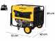 Stanley SG 4200B-1 - Benzin Stromerzeuger - AVR - 4,3 kW - Dauerbetrieb 4,0 kW - 230V