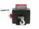 Ribimex PE12V - Batteriebetriebene Seilwinde 12V - mit Fernbedienung