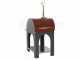 AgriEuro Cibus Red - Holzbackofen f&uuml;r drau&szlig;en - 4 Pizzen