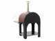 AgriEuro Cibus Red - Holzbackofen f&uuml;r drau&szlig;en - 4 Pizzen