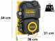 Stanley Wall Tech Pro &ndash; &Ouml;l&shy;freier Einphasen-Elektroluftkompressor zur Wandmontage &ndash; 1,5-PS-Motor &ndash; 2 Liter